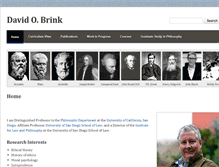 Tablet Screenshot of davidobrink.com